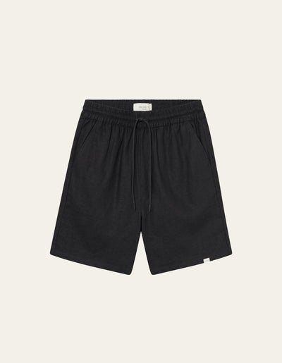 Les Deux MEN Otto Linen Shorts Shorts 460460-Dark Navy