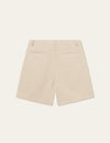 Les Deux MEN Peter Pleated Twill Shorts Shorts 847847-Light Desert Sand Melange