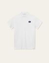 Les Deux MEN Piece Pique Polo T-Shirt 201054-White/Pacific Ocean-White
