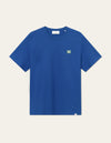 Les Deux MEN Piece Pique T-Shirt T-Shirt 480055-Surf Blue/Surf Blue-White