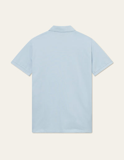 Les Deux MEN Piqué Polo T-Shirt 466466-Summer Sky