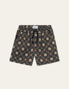 Les Deux MEN Tapestry Shorts Shorts 100550-Black/Surplus Green