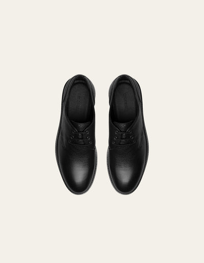 Les Deux MEN Thatcher Grain Derby Shoe Shoes 100100-Black