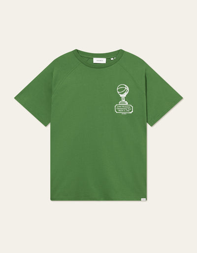 Les Deux MEN Tournament T-Shirt T-Shirt 565201-Vintage Green/White