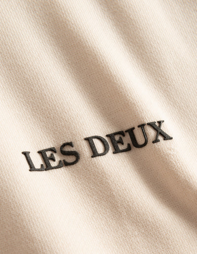 Les Deux MEN Lens Hoodie Hoodie 215100-Ivory/Black