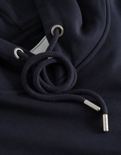 Les Deux MEN Lens Hoodie Hoodie 460201-Dark Navy/White