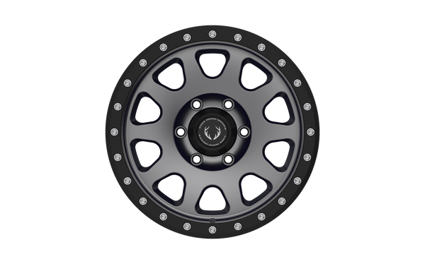Blackhorn BH02_Gunmetal/Black Lip | Toyota 4Runner, Tacoma, FJ Cruiser