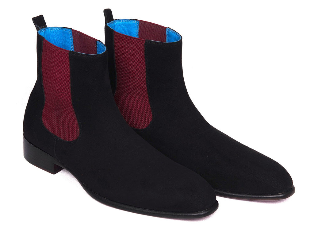 Paul Parkman Men's Black Suede Chelsea Boots – Styles By Kutty