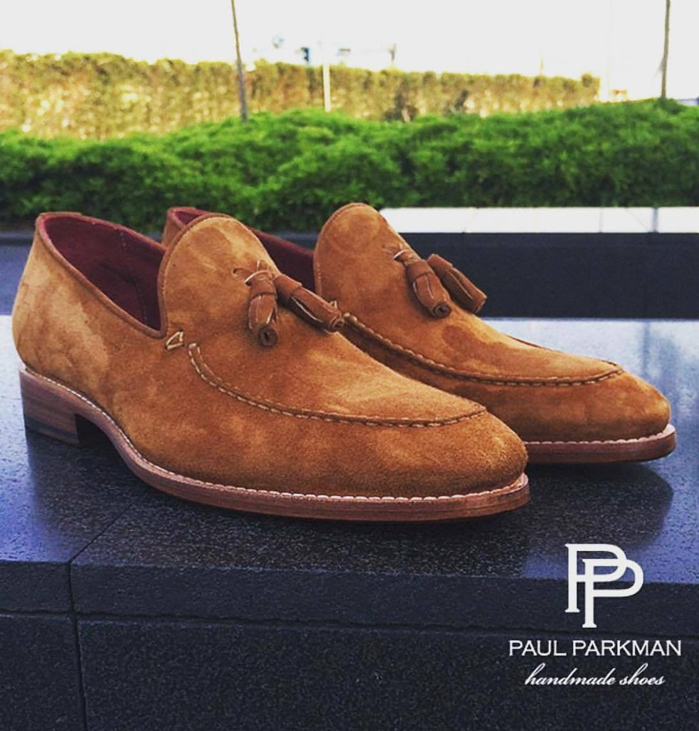 Paul Parkman Men's Tassel - Tobacco – Styles By