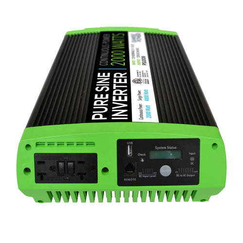 Please see replacement Item# 88424. Strongway Modified-Sine Wave Portable  Power Inverter with Cables — 1,500 Watts, 3 Outlets/1 USB Port
