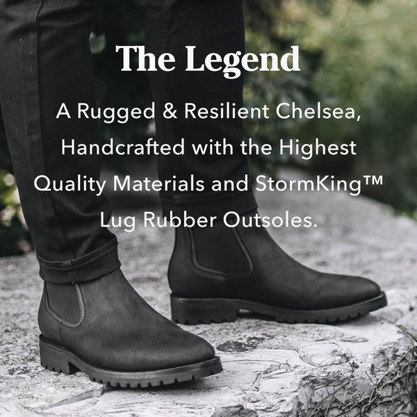 thursday boots black chelsea