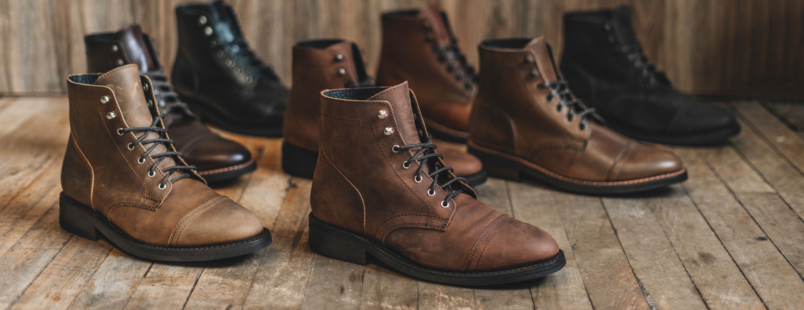 types of mens boots