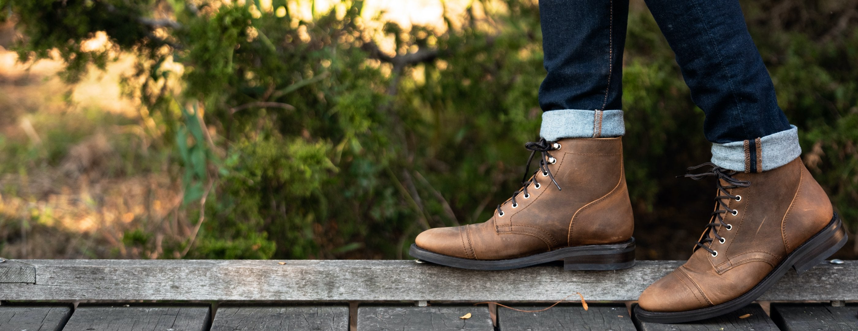 Men's Burnt Copper Captain Lace-Up Boot 