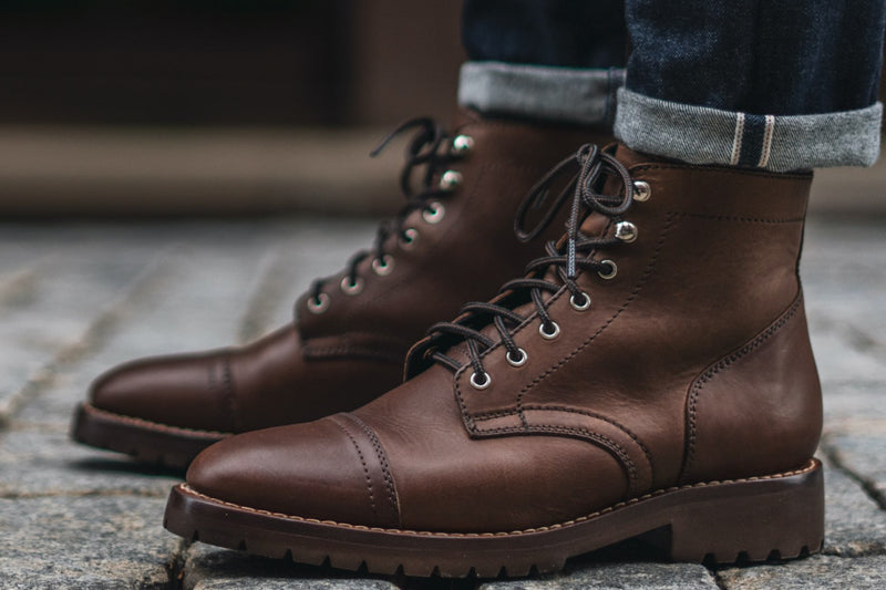 Men's Whiskey Captain Lace-Up Boot 