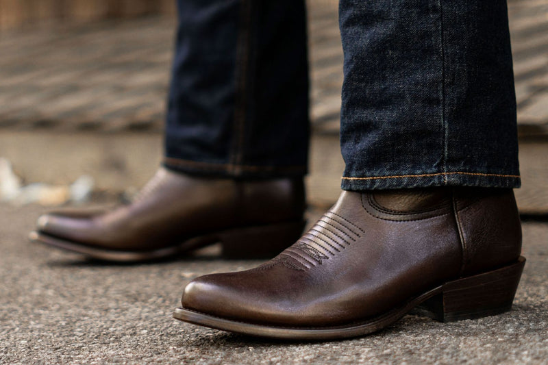 Men's Maverick Cowboy Boot In Old English Leather - Thursday Boots