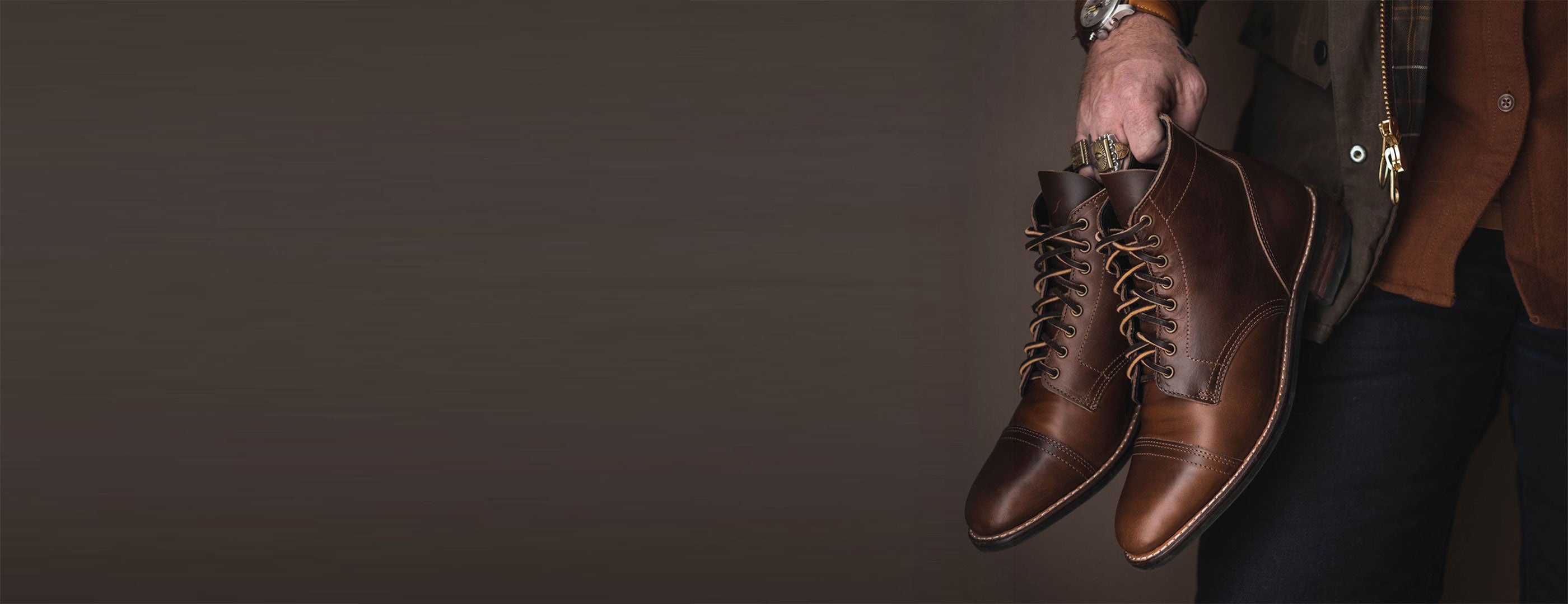 French Roast Vanguard Lace-Up Boot 