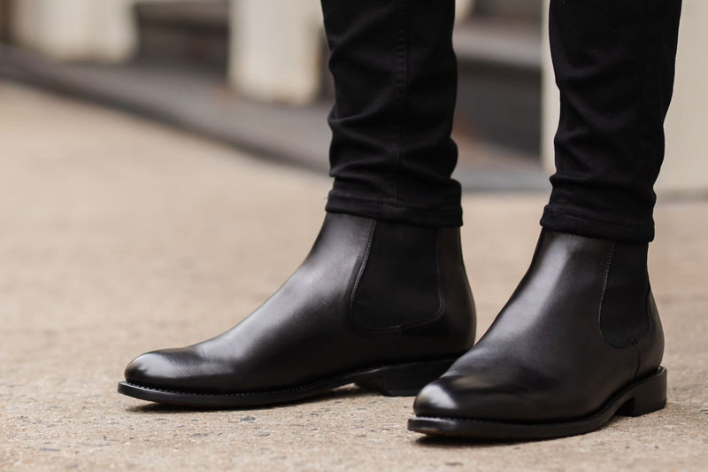 Men's Black Cavalier Chelsea Boot - Thursday Boot Company
