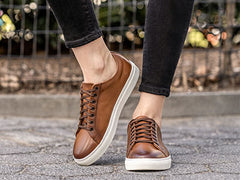 Premium Leather Sneakers