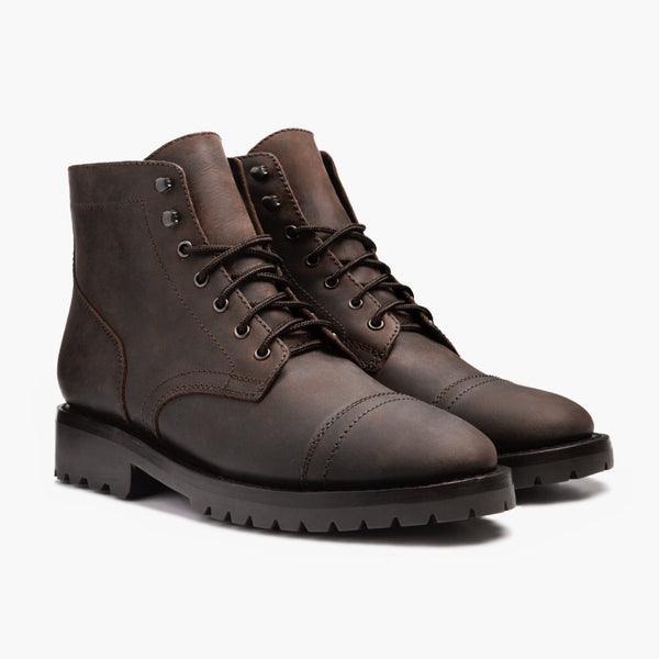 tan lace up boots mens
