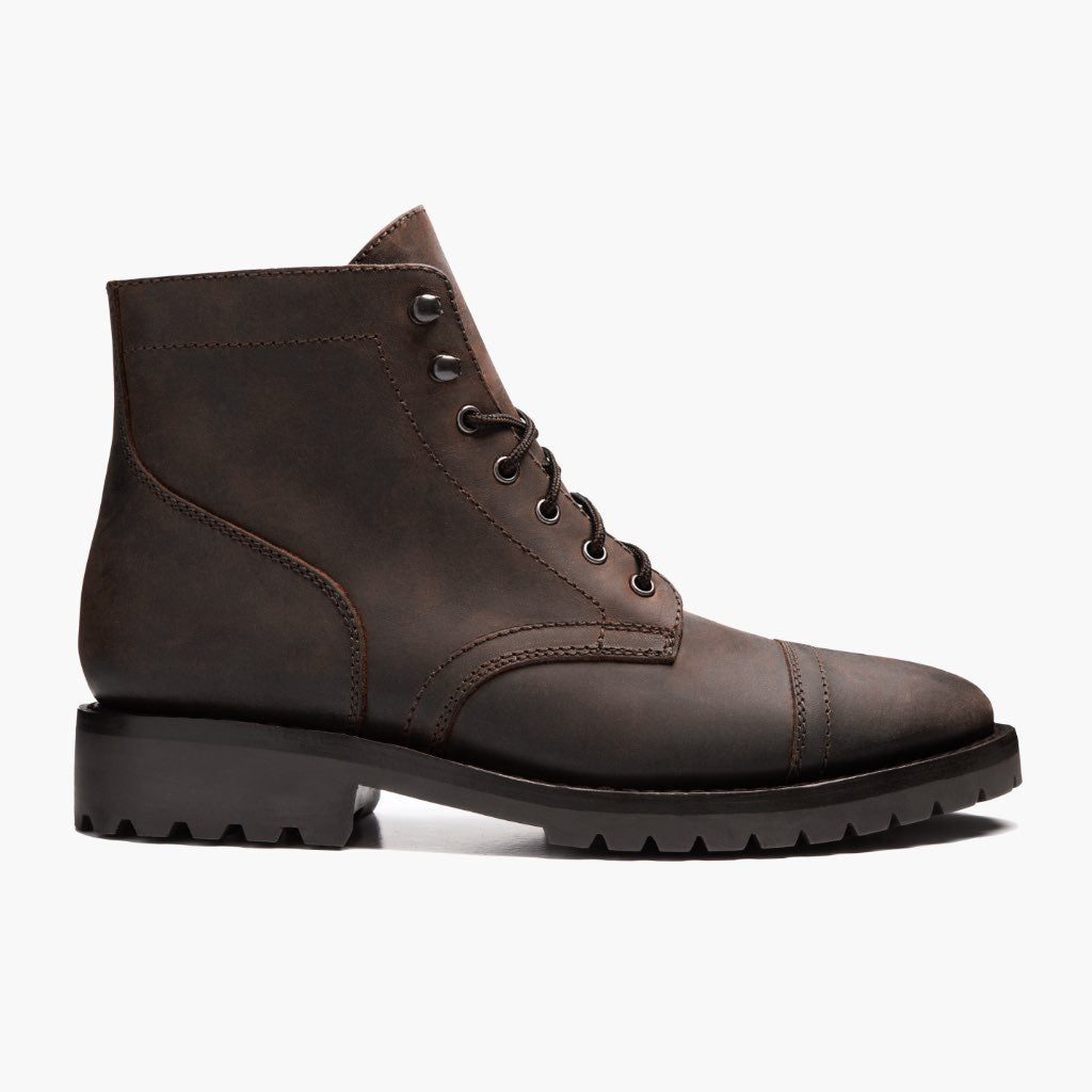 Men's Tobacco Captain Lace-Up Boot - Thursday Boot Company