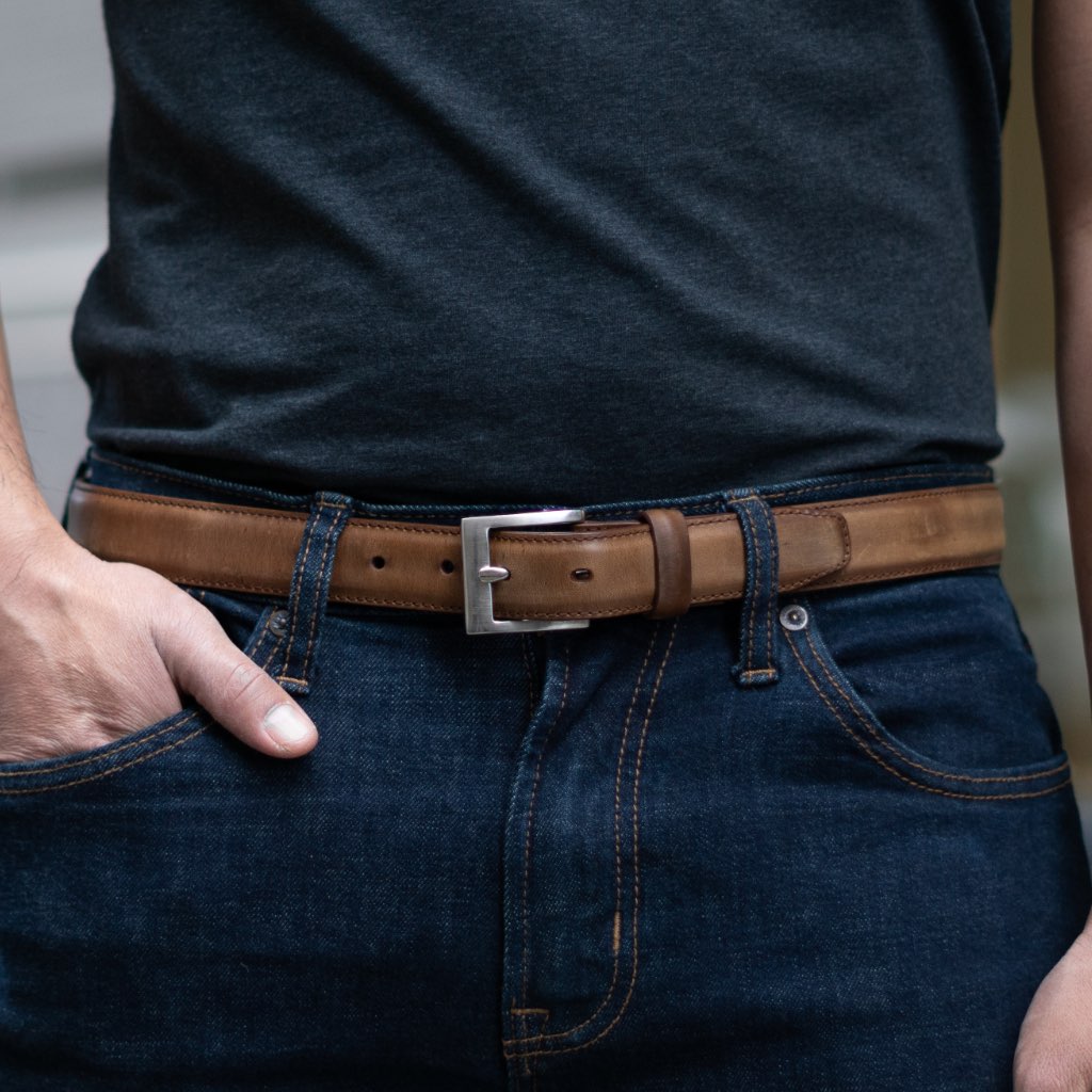 persoonlijkheid Orkaan Jood Men's Classic Leather Belt In Burnt Copper - Thursday Boot Company