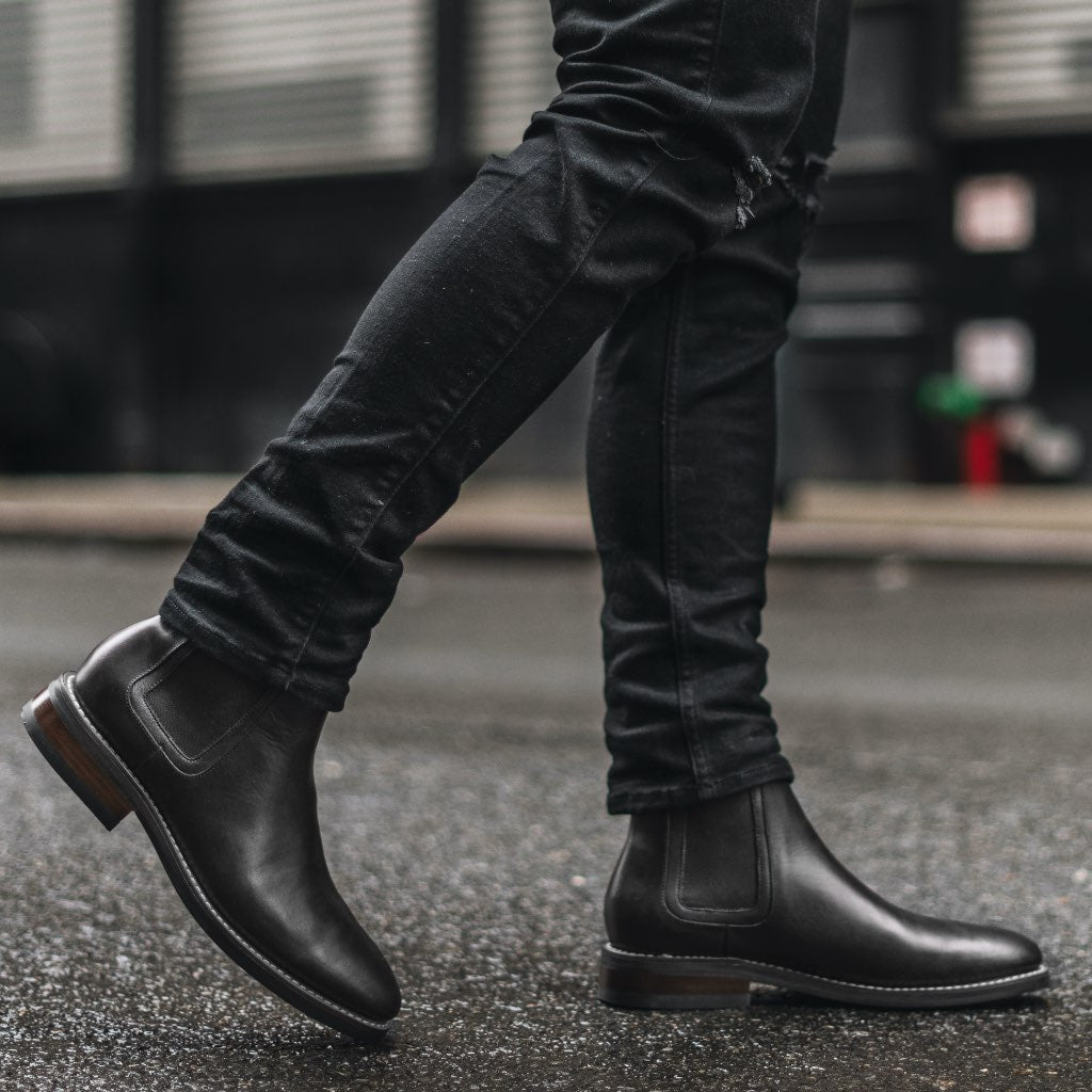 Men's Black Duke Chelsea Boot - Thursday Boot Company