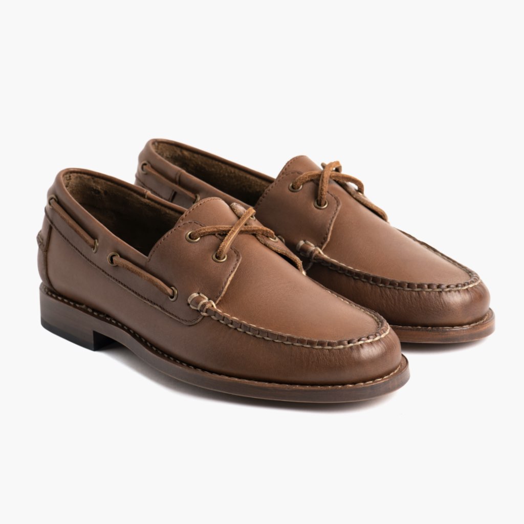 Men's Handsewn Loafer In Tan 'Hickory' Leather - Thursday Boot Company