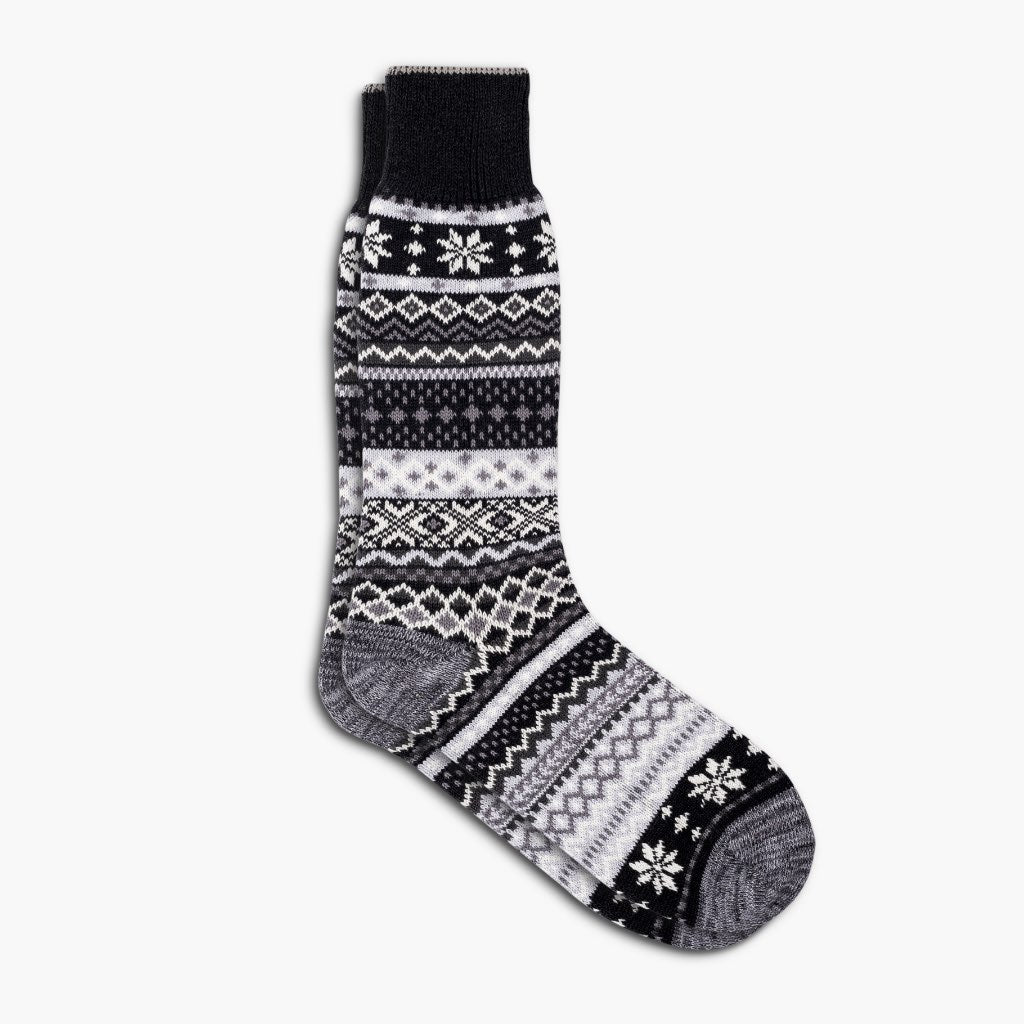 Men's Sodello Norwegian Sock in Black - Thursday Boot Company