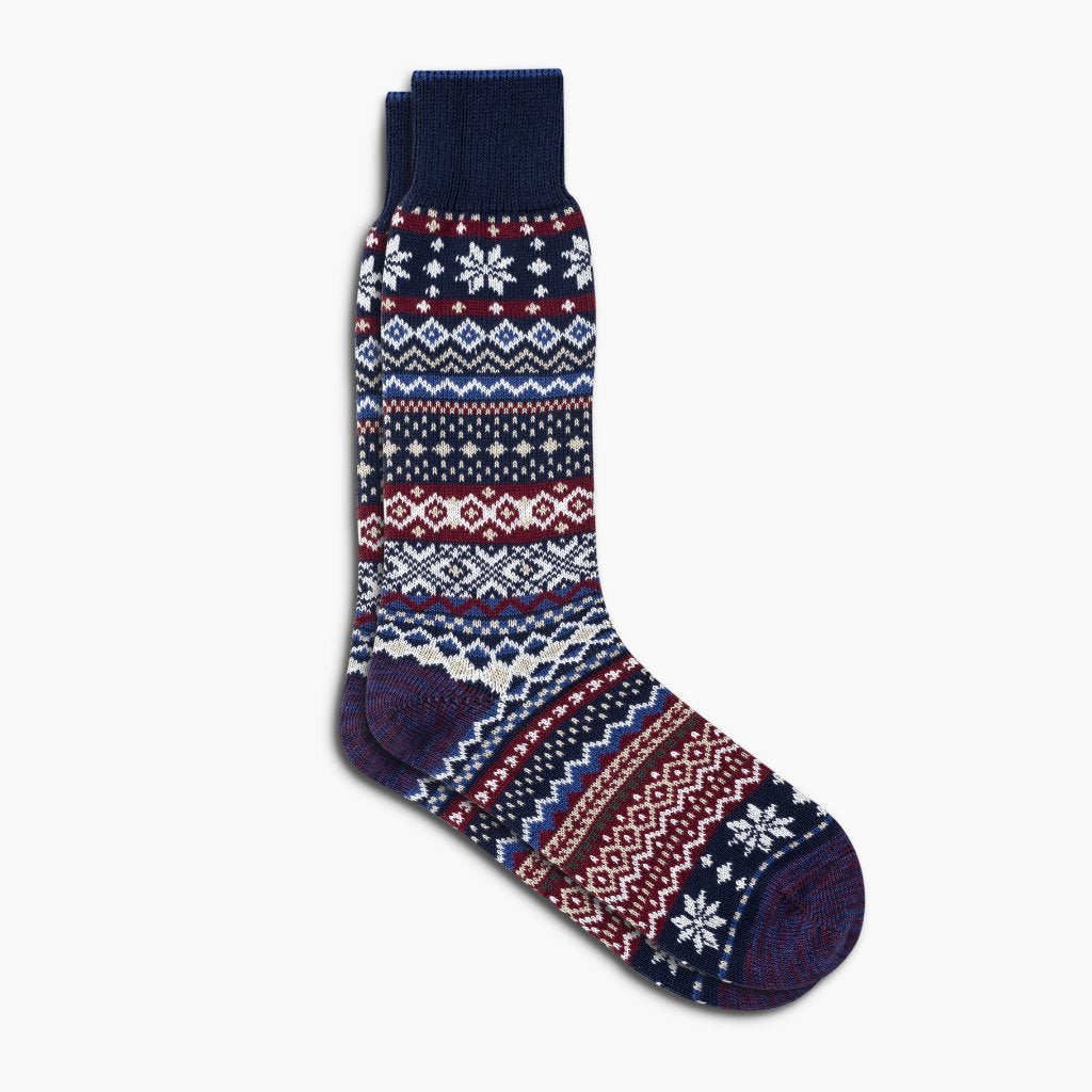 Men's Sodello Norwegian Sock in Admiral - Thursday Boot Company