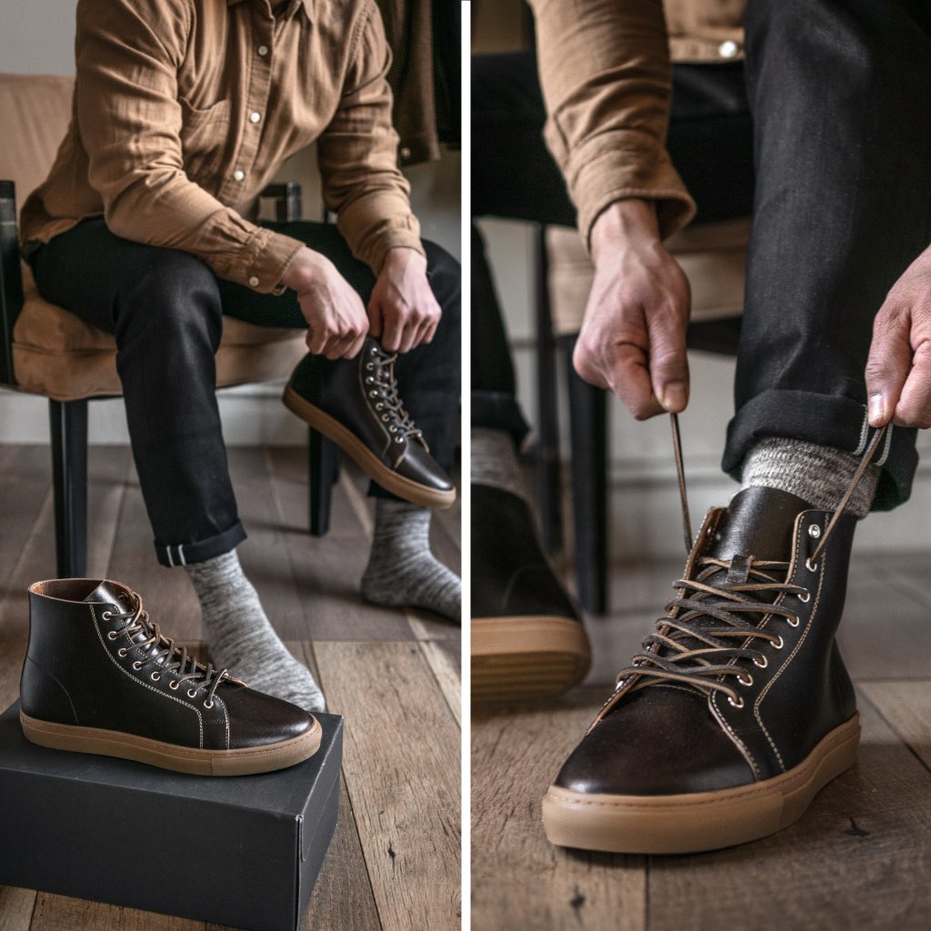 Premier High Top | Coffee