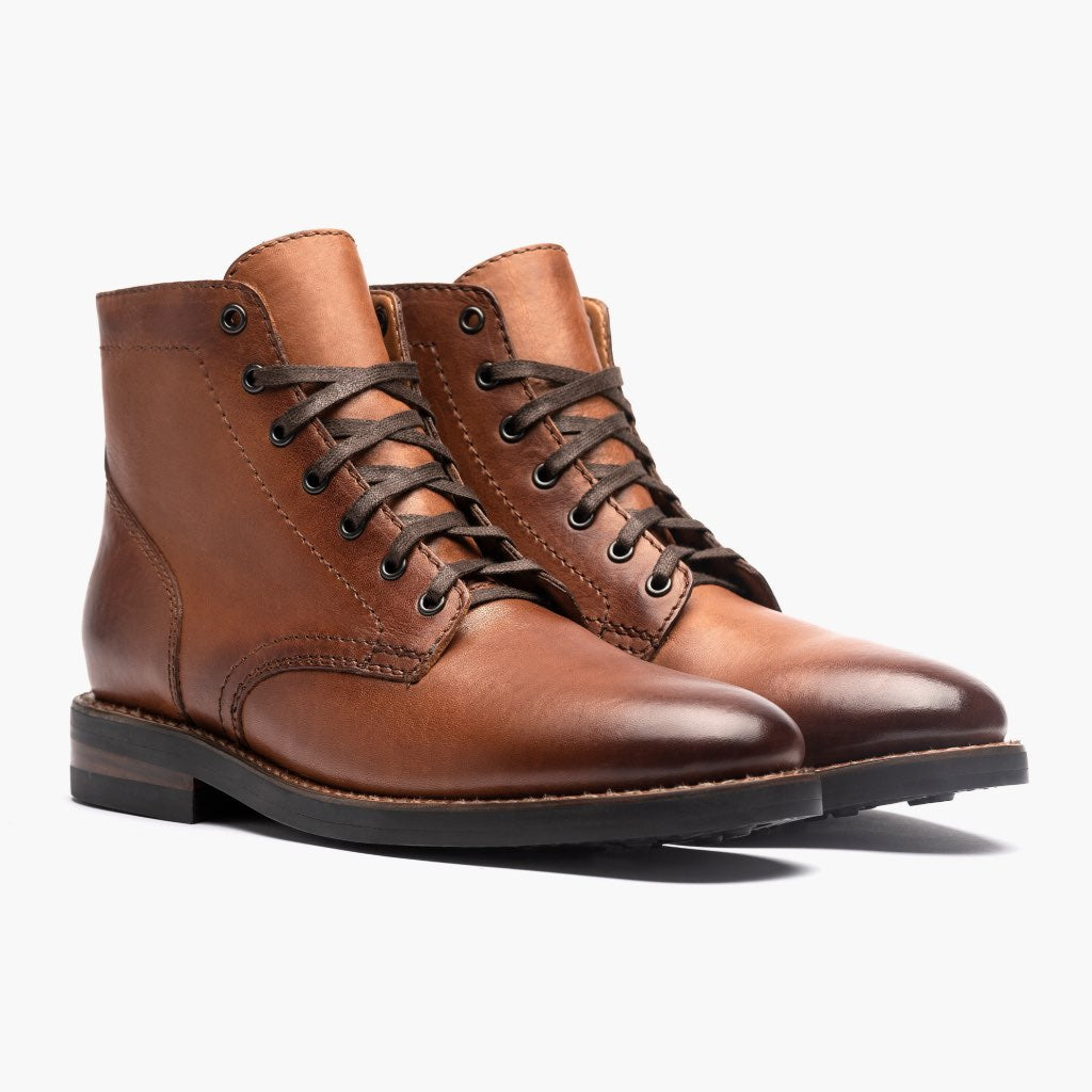 Men's Black President Lace-Up Boot - Thursday Boot Company