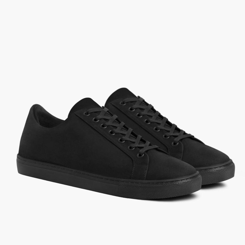 Men's Premier Low Top Black Matte Leather - Thursday Boot Company