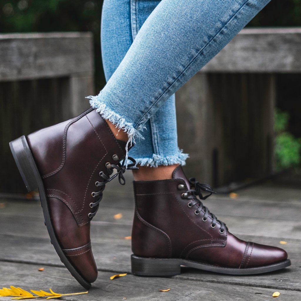 brown ladies boots