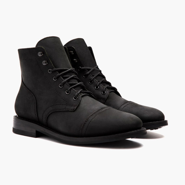 Men's Hero Lace-Up Boot In Black Matte - Thursday Boot Company