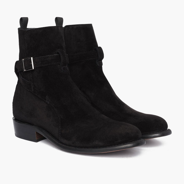 Men's Black Suede Rogue Jodhpur Boot 