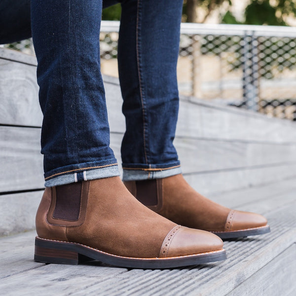 Cognac & Natural Duke Chelsea Boot | Thursday Boot Company