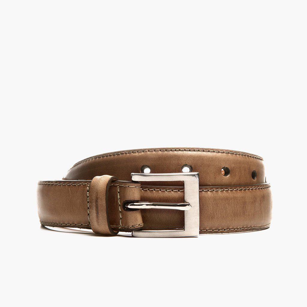 Men's Horween CXL Natural Leather Belt - Thursday Boot Company