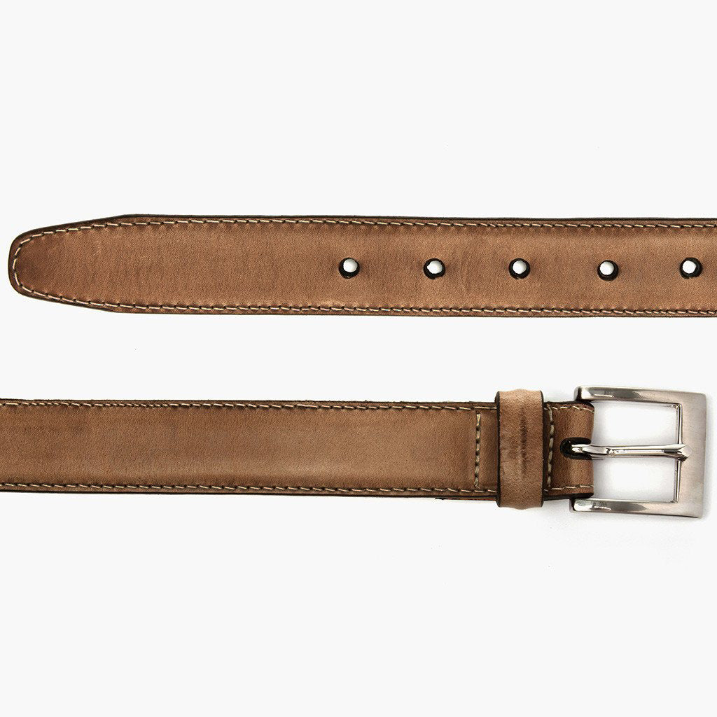 Men's Horween CXL Natural Leather Belt - Thursday Boot Company