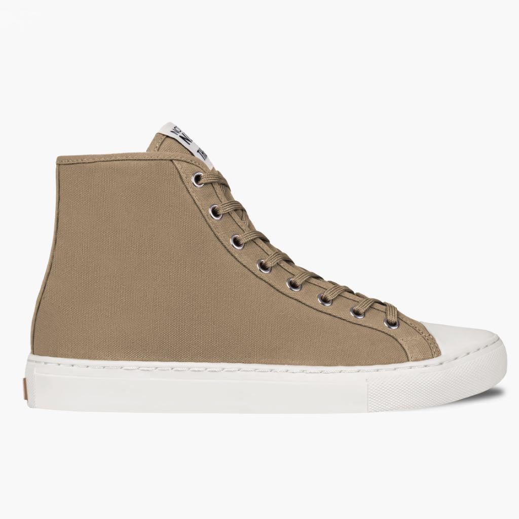 tan high top sneakers womens