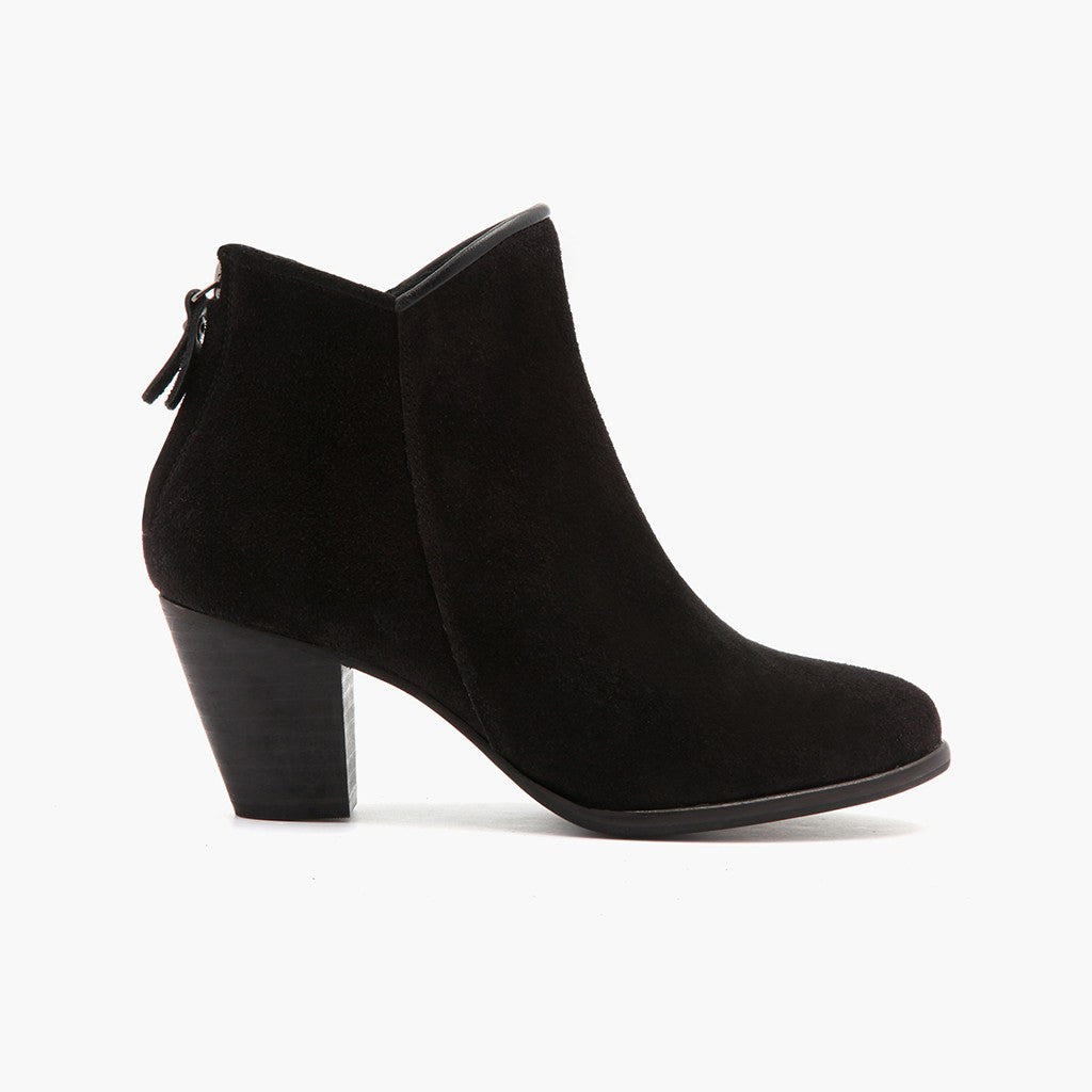 Black Suede Uptown Boot | Thursday Boot Company