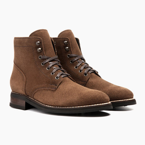 Dark Olive Suede Captain Boot | Thursday Boot Company