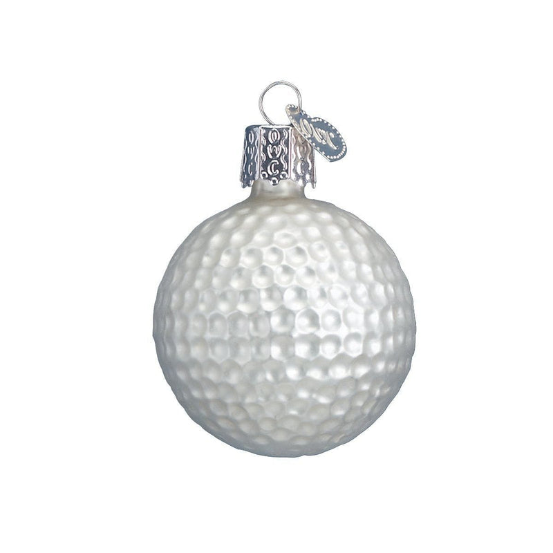 Old World Christmas Golf Ball Glass Ornament - Shelburne Country Store