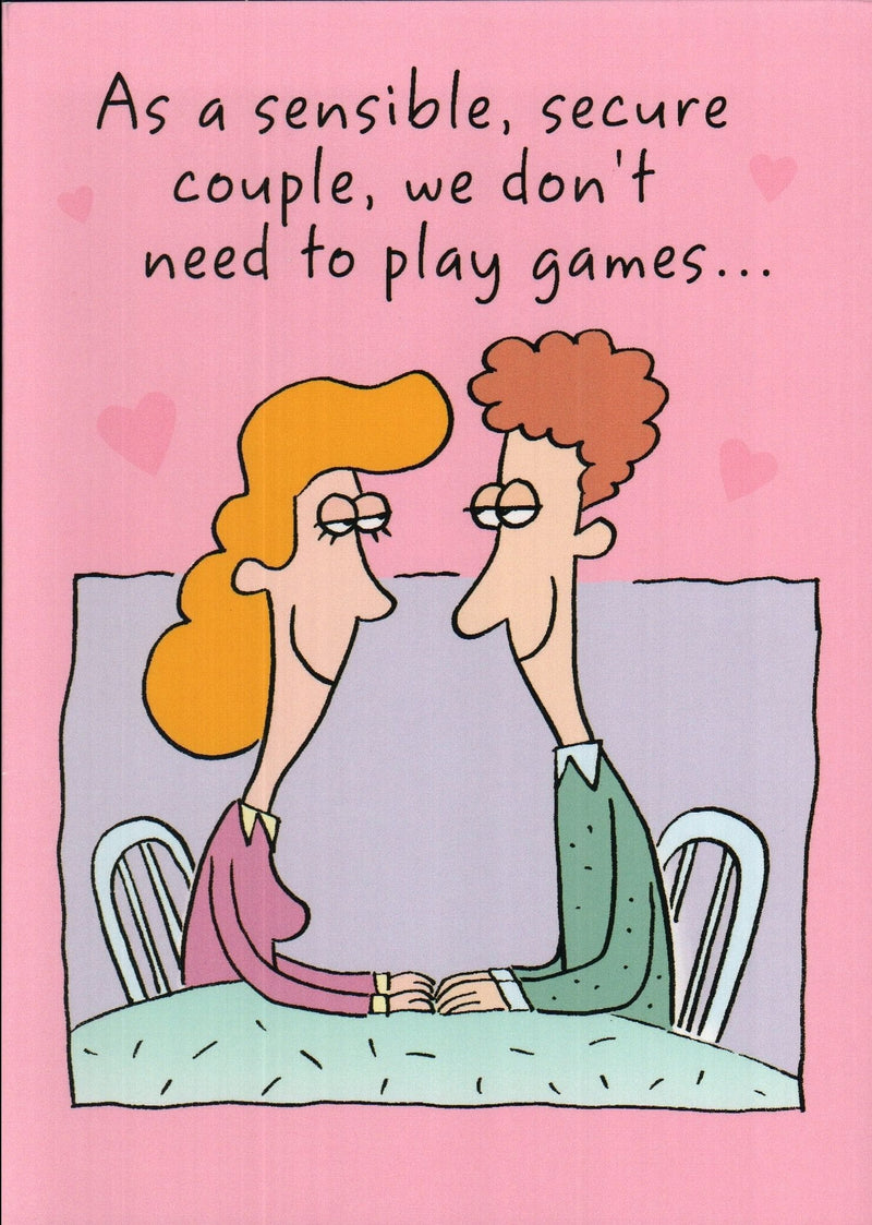 Sensible Secure Couple Valentine's Day Card - Shelburne Country Store