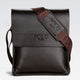 Luxury Vintage Man Bag Shoulder Bag PU Leather Business Style Men's Messenger Crossbody Bag Fashion Casual Handbag Shoulder Bag