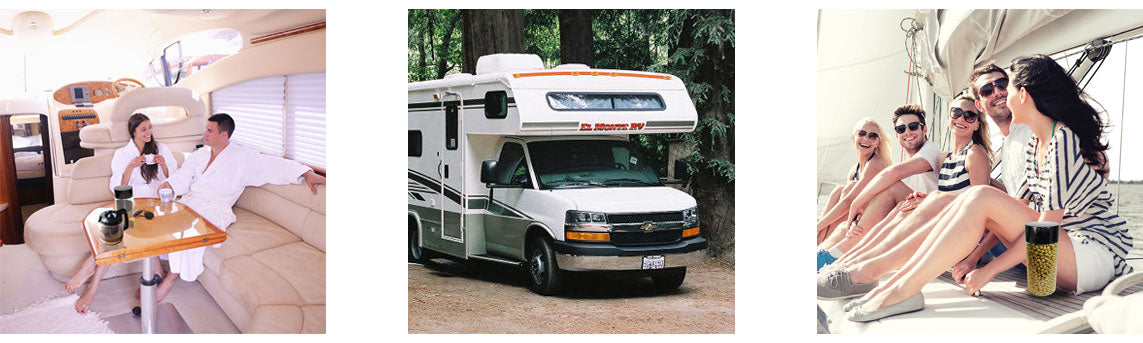 Boats-RV-Airports and Tightvacs. Great for storing coffee or dry goods.