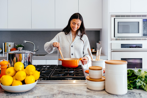 woman in kitchen