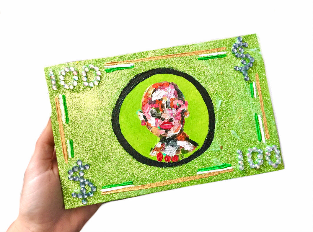 Gift Card With Dollar Art