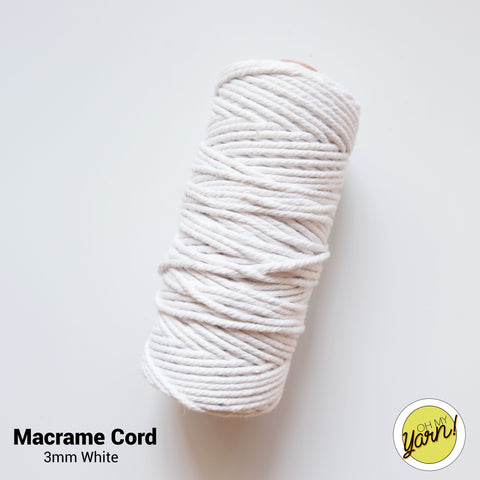 Oh My Yarn!  Macrame Cord 4mm – OhMyYarn