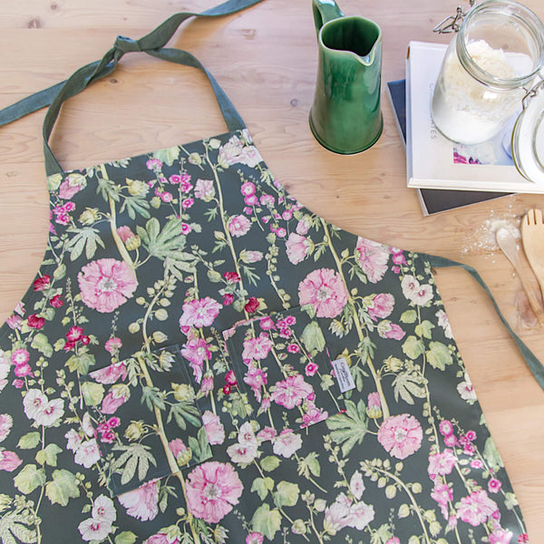 Hollyhock Apron