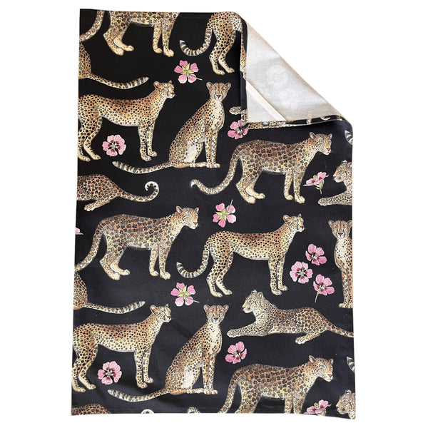 Leopards Cotton Tea Towel